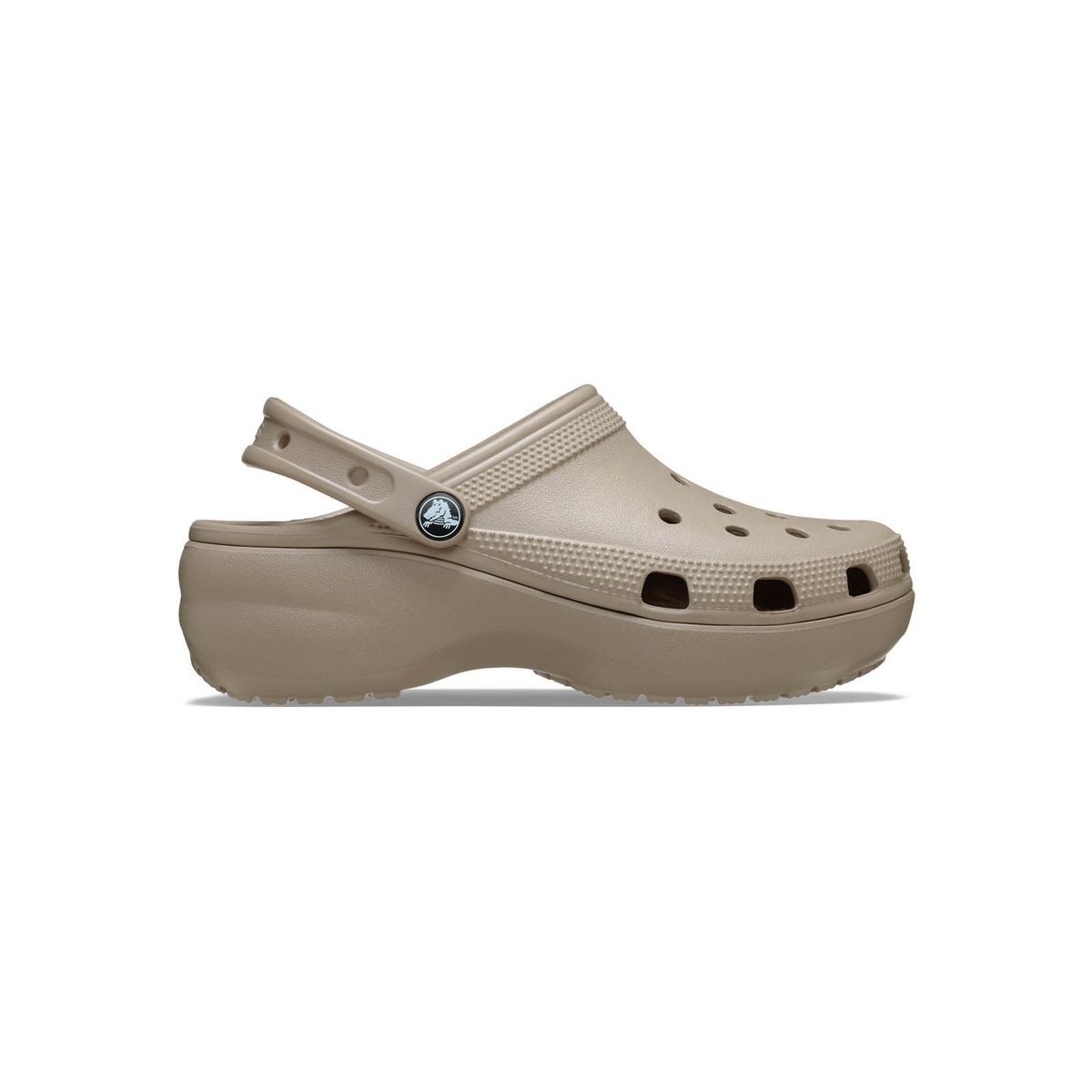 CROCS - Zueco Plataforma Mujer Classic Café Latte CROCS