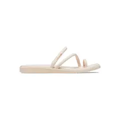 CROCS - Sandalia Mujer Miami Toe Loop Sandal Blanco