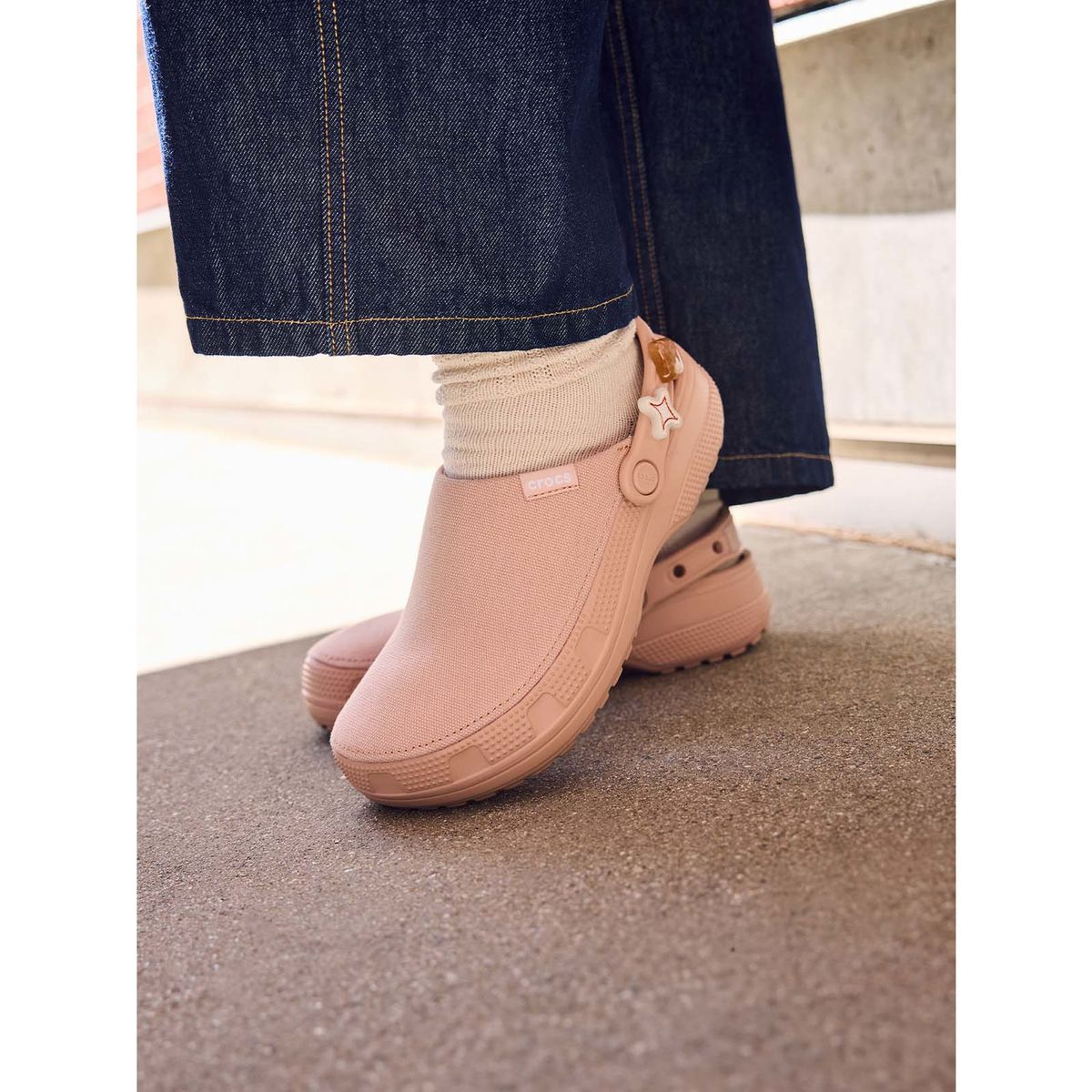 CROCS - Zueco Hombre/Mujer Classic Clog Crafted Rosa CROCS