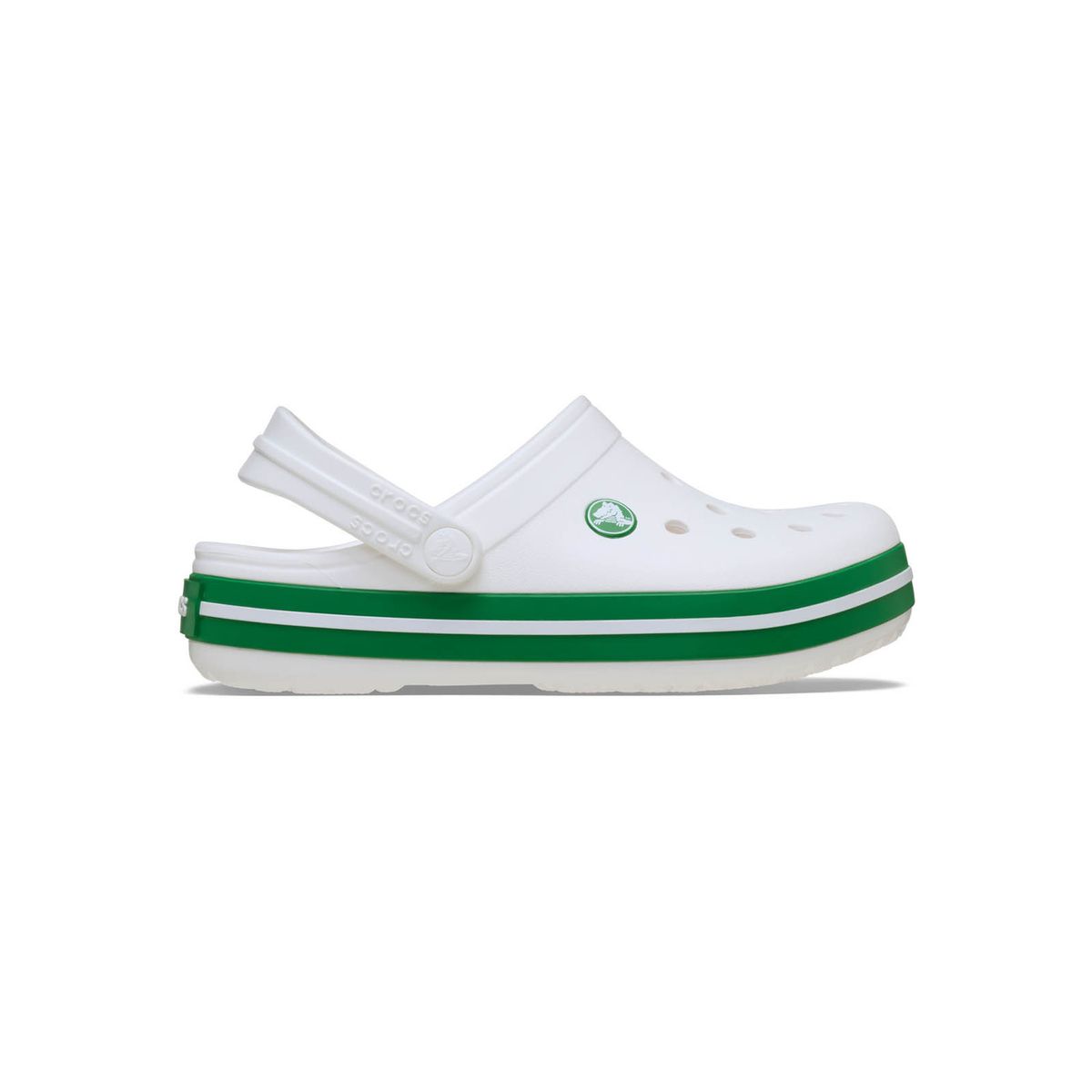 CROCS - Zueco Niños Grandes Crocband Clog Blanco CROCS