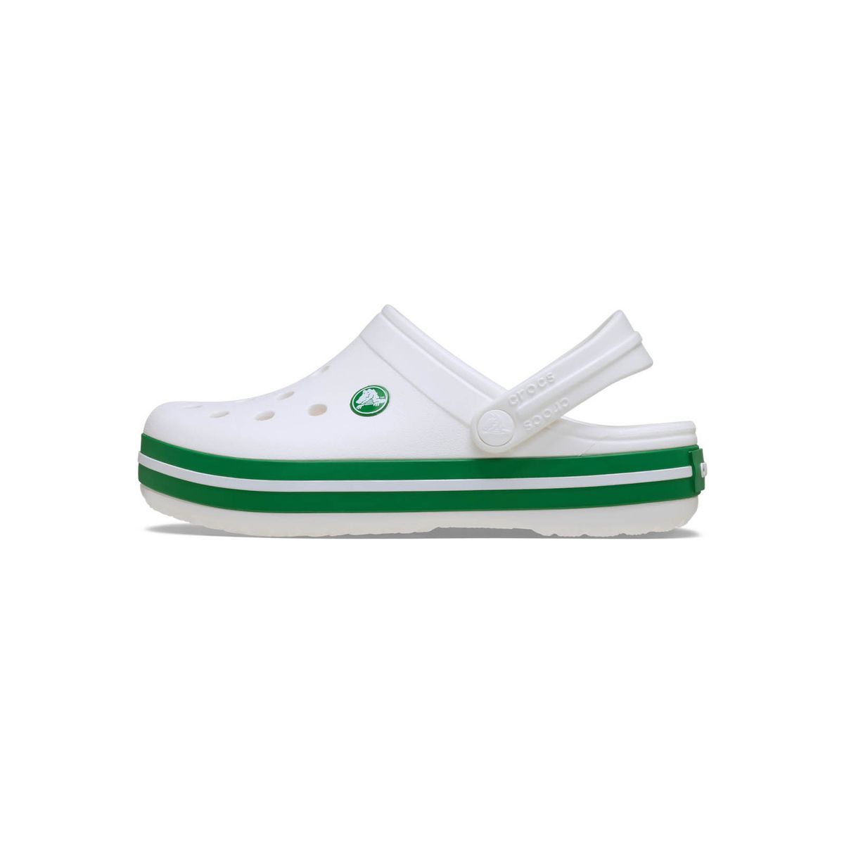 CROCS - Zueco Niños Grandes Crocband Clog Blanco CROCS