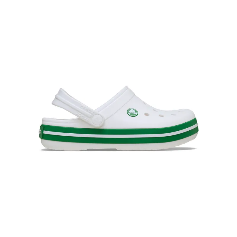 CROCS - Zueco Niños Grandes Crocband Clog Blanco CROCS