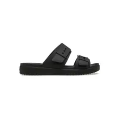 CROCS - Sandalia Mujer Brooklyn Buckle Low Negro