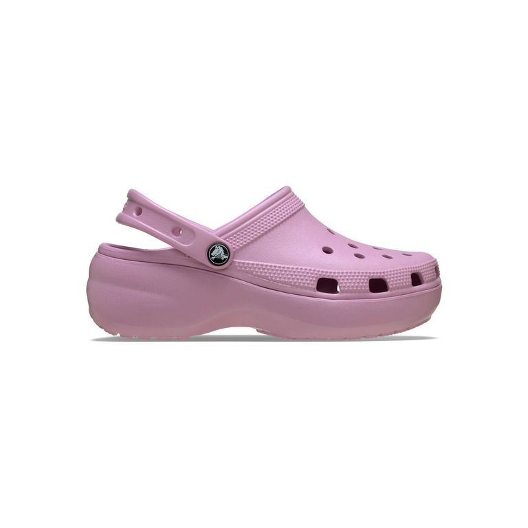 Zueco Plataforma Mujer Classic Morado Pastel