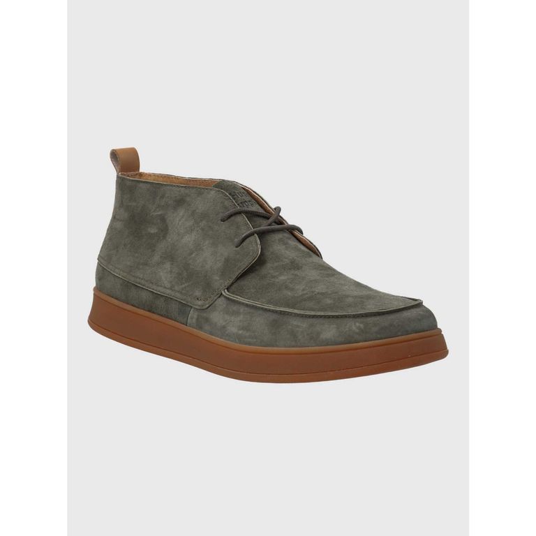 Botin Cuero Hombre Darwin HP Verde