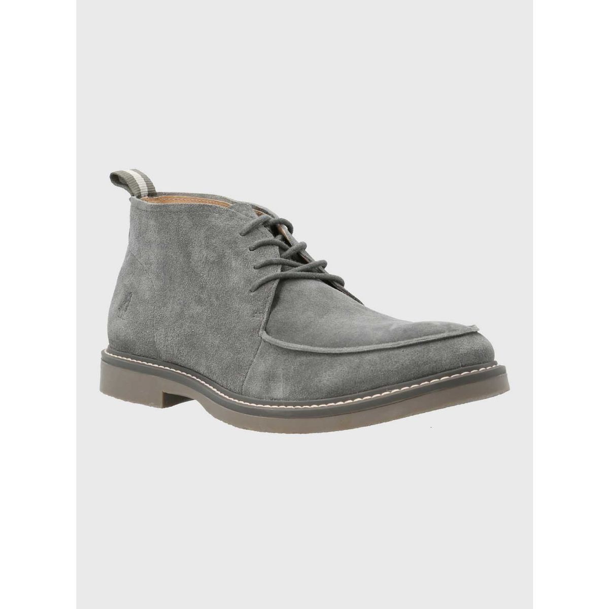 HUSH PUPPIES - Botin Cuero Hombre Niger Gris HUSH PUPPIES