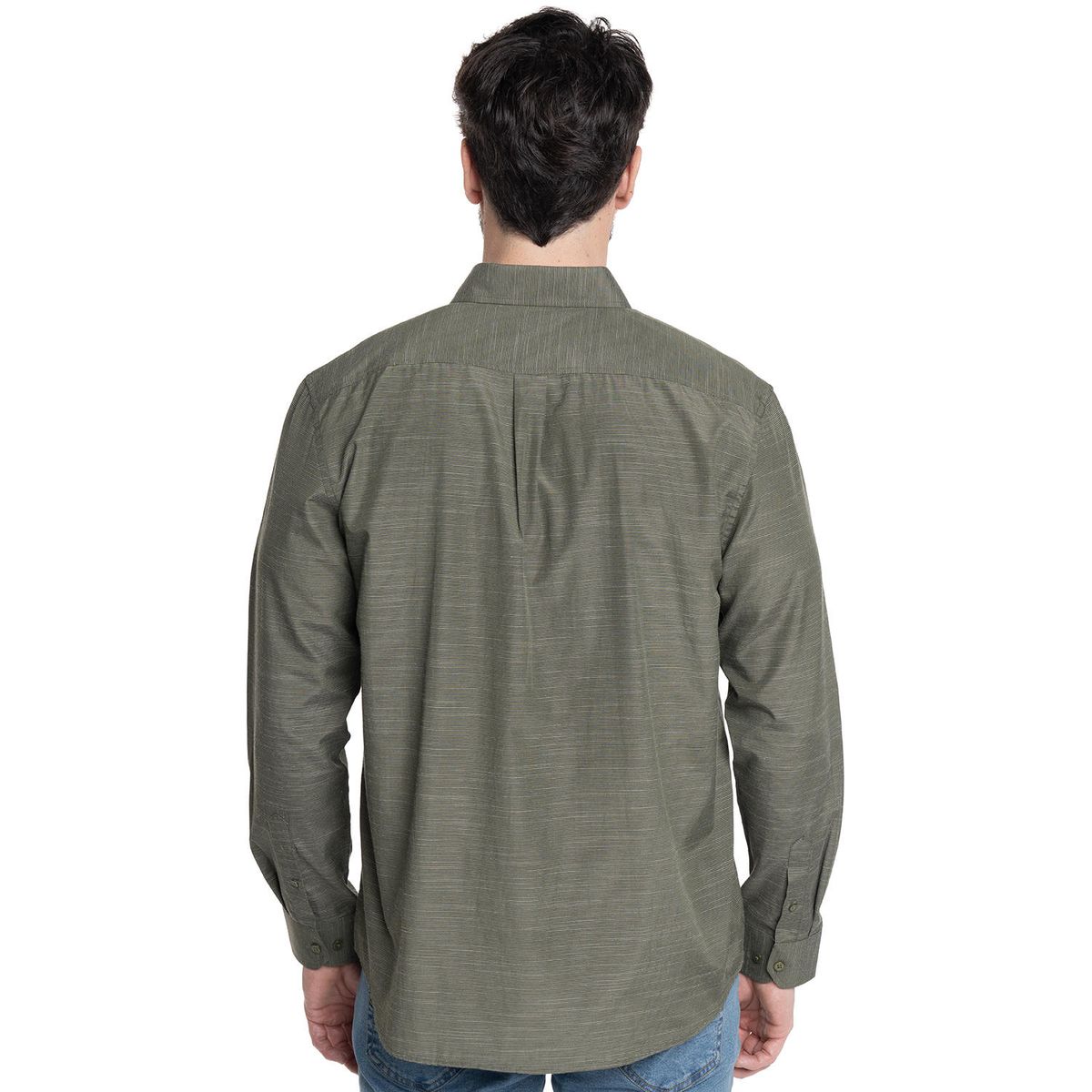 KOTTING - CAMISA HOMBRE CUELLO SEMI ITALIANO BOLSILLO PECHO