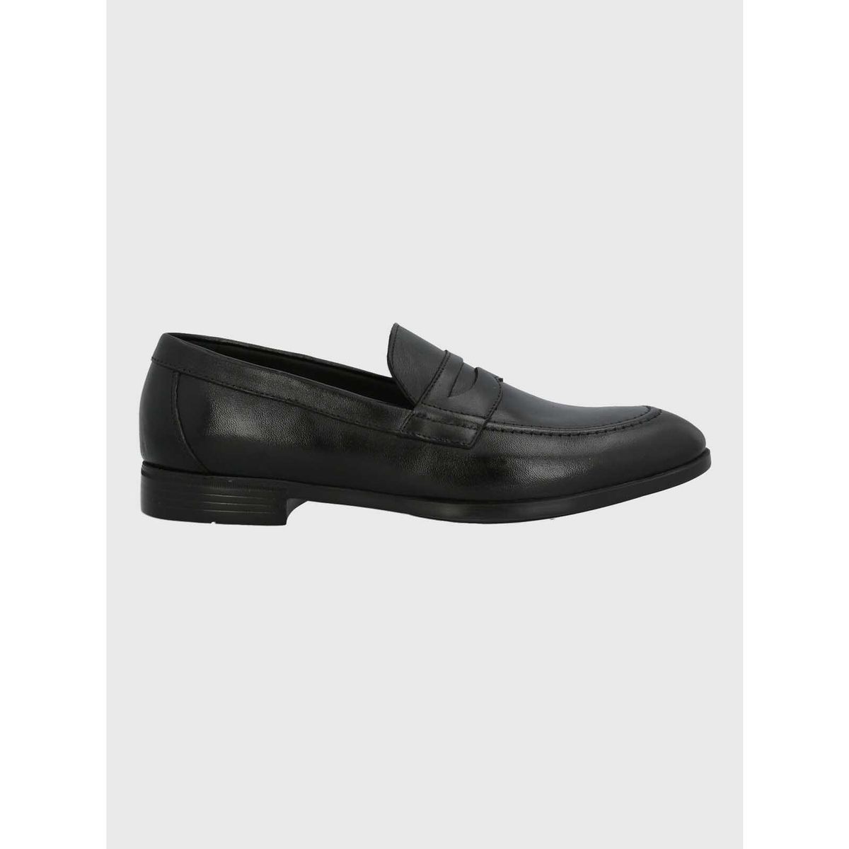 HUSH PUPPIES - Mocasin Italiano Hombre Cuero Ulivo Negro HUSH PUPPIES