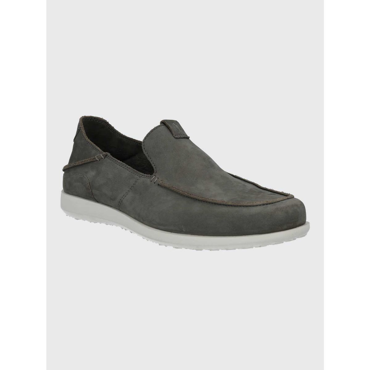HUSH PUPPIES - Mocasin Cuero Hombre Welsh Gris HUSH PUPPIES