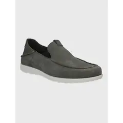 HUSH PUPPIES - Mocasin Cuero Hombre Welsh Gris
