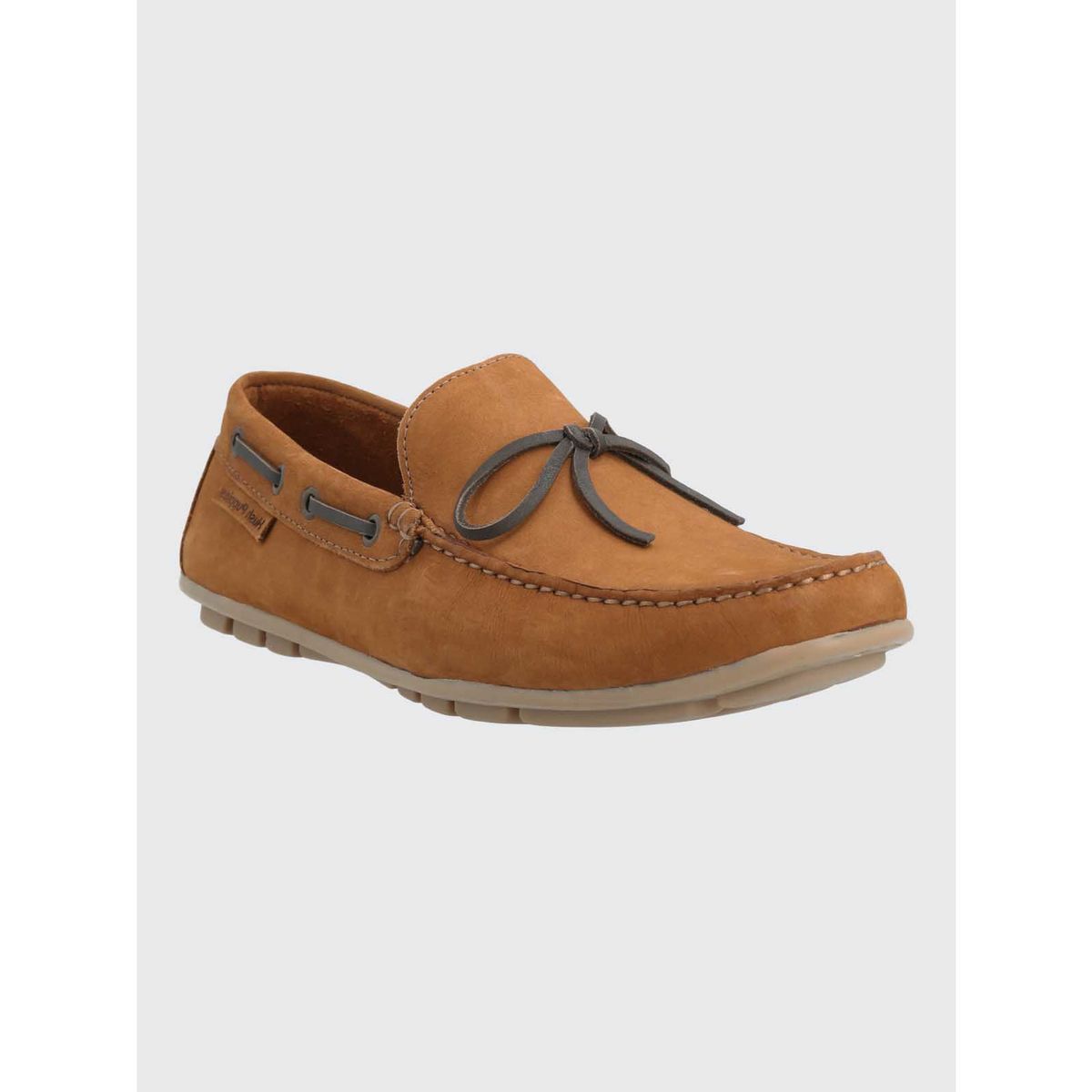 HUSH PUPPIES - Mocasin Cuero Hombre Croce Café HUSH PUPPIES