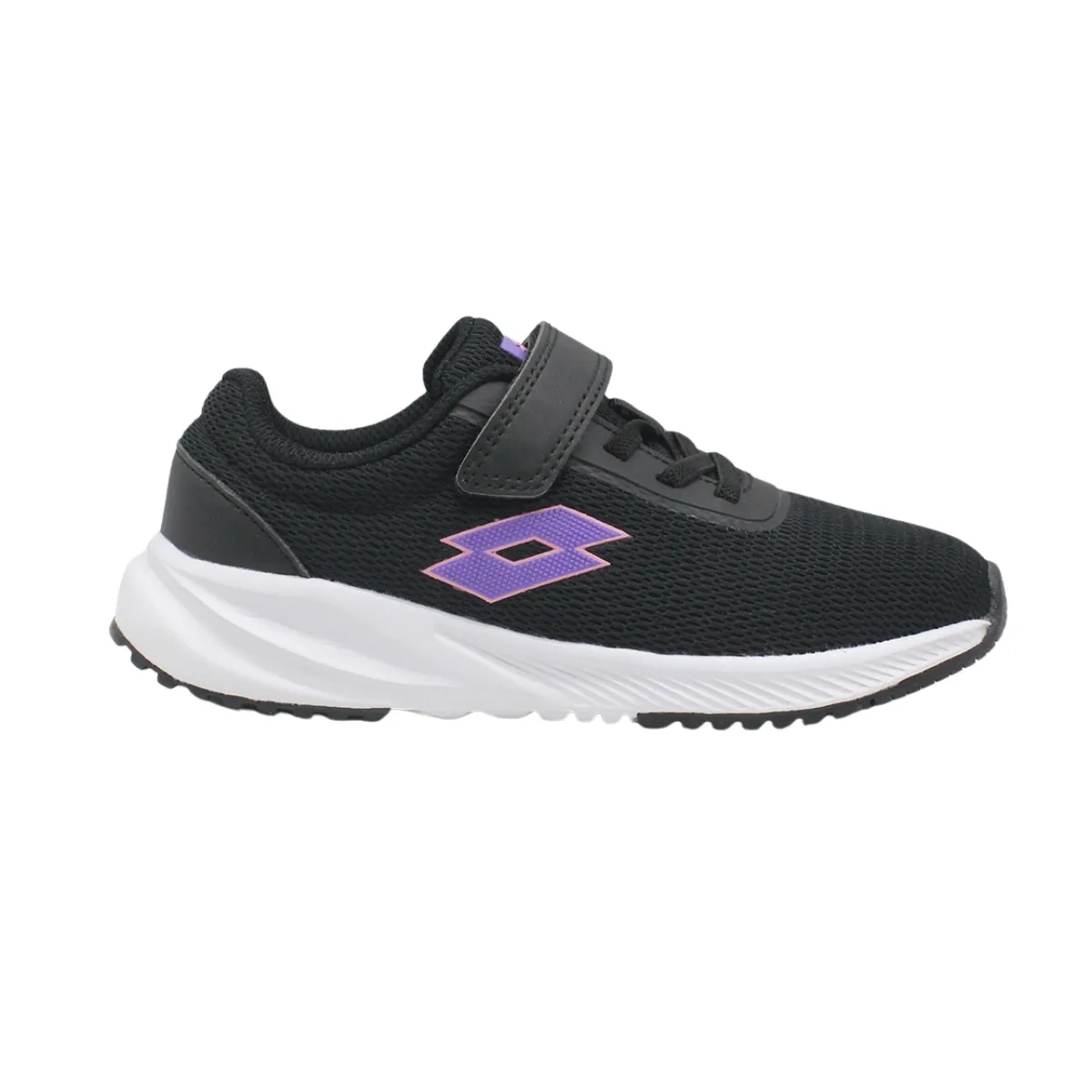 LOTTO - Zapatilla Running Niño Lotto - Challenge Negro Morado