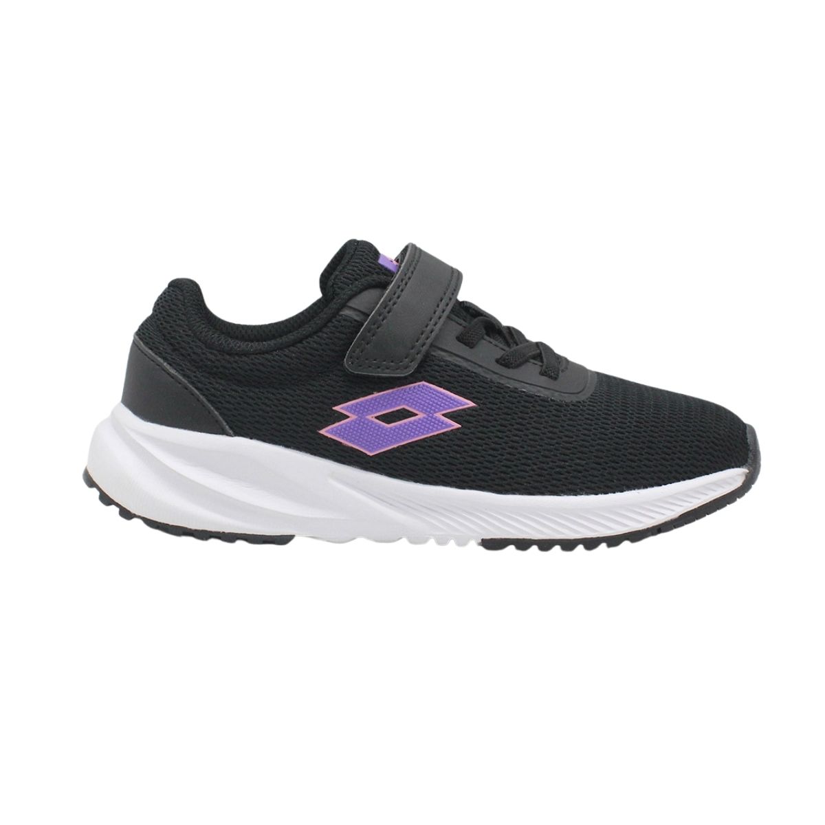LOTTO - Zapatilla Running Niño Lotto - Challenge Negro Morado