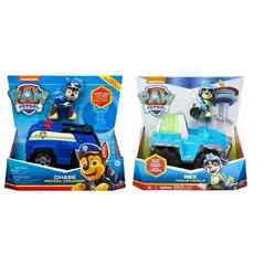 PAW PATROL - Pack Vehículo Básico Chase + Rex