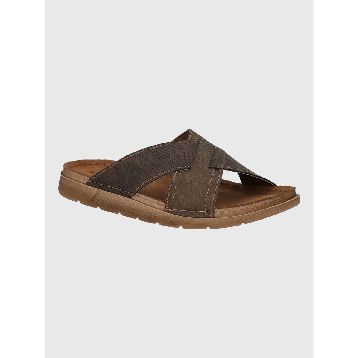 HUSH PUPPIES - Sandalia Zuru Hombre Café HUSH PUPPIES