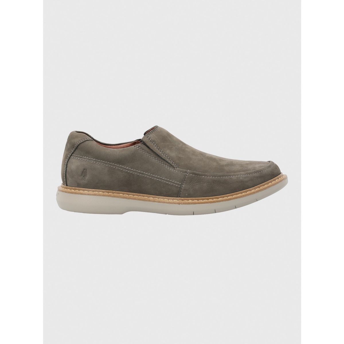 HUSH PUPPIES - Zapato Hombre Cuero Oregon Gris HUSH PUPPIES