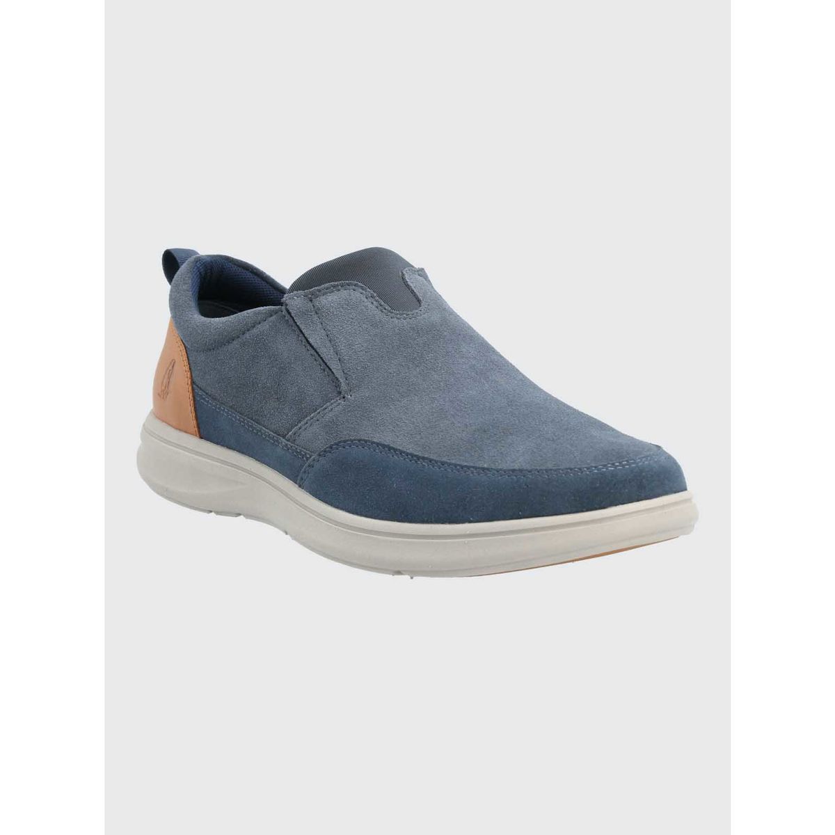 HUSH PUPPIES - Zapato Hombre Cuero Robson Azul HUSH PUPPIES