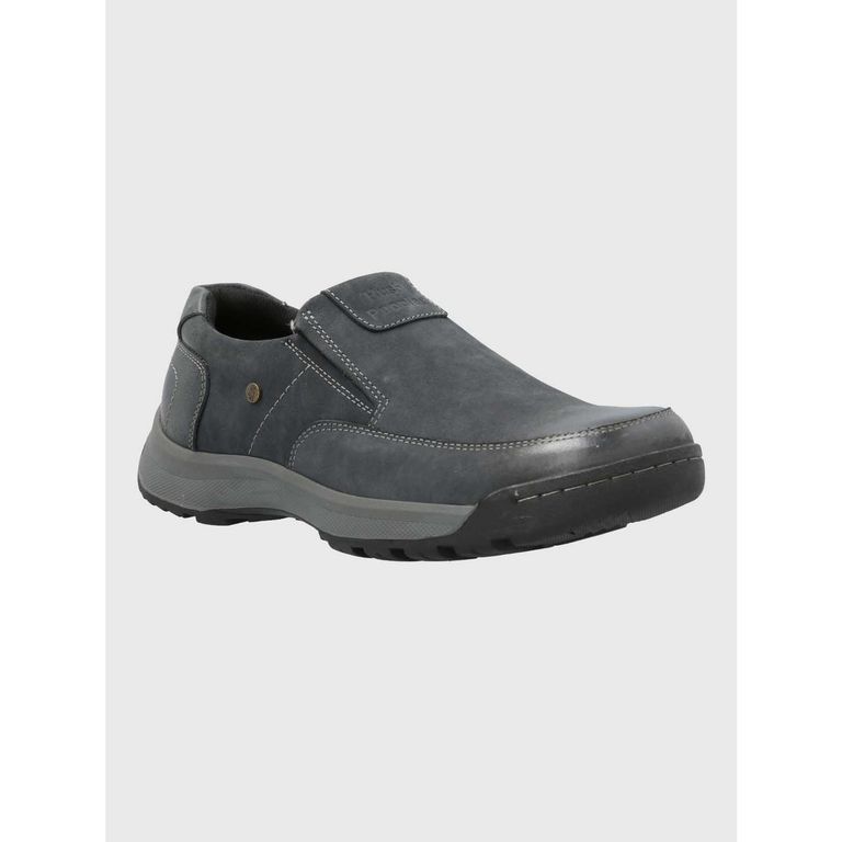 Zapato Hombre Cuero Consin Azul