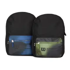 WILSON - Pack 2 Mochilas Portland verde y azul