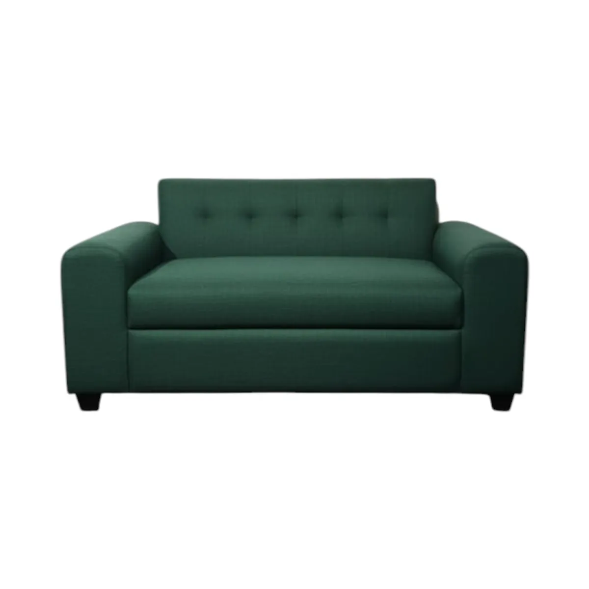 DISEÑOS VALESTRINI - SOFA DOS CUERPOS BRAZO REDONDO EN LINO