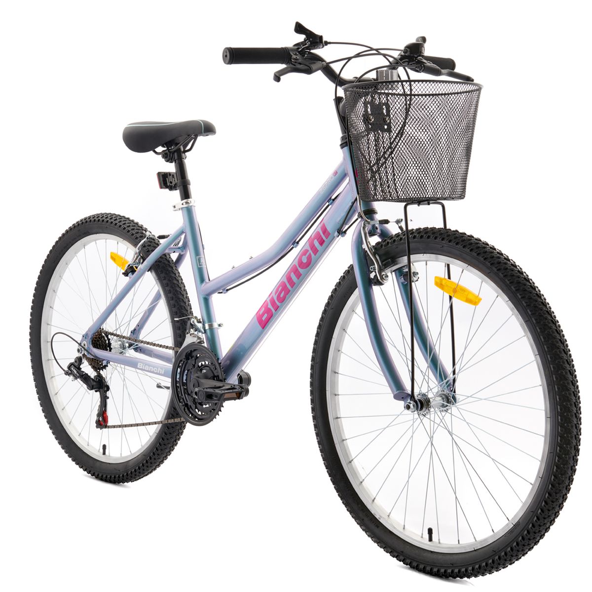 BIANCHI - BICICLETA BIANCHI MTB PRO 26 ST LADY CON CANASTO VERDE