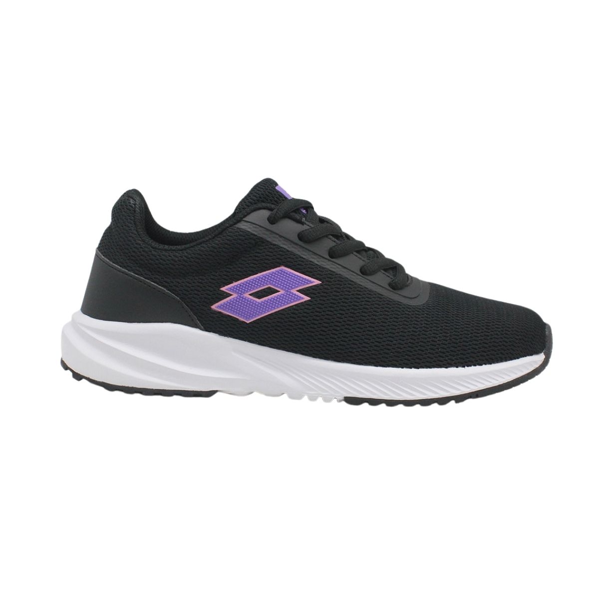LOTTO - Zapatilla Running Juvenil Lotto - Challenge Negro Morado