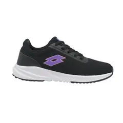 LOTTO - Zapatilla Running Juvenil - Challenge Negro Morado