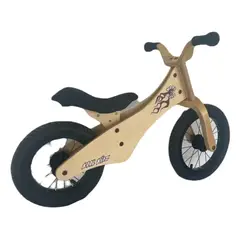 JUGUETERIA ESTELAR - Bicicleta de Madera Equilibrio Ergonómica