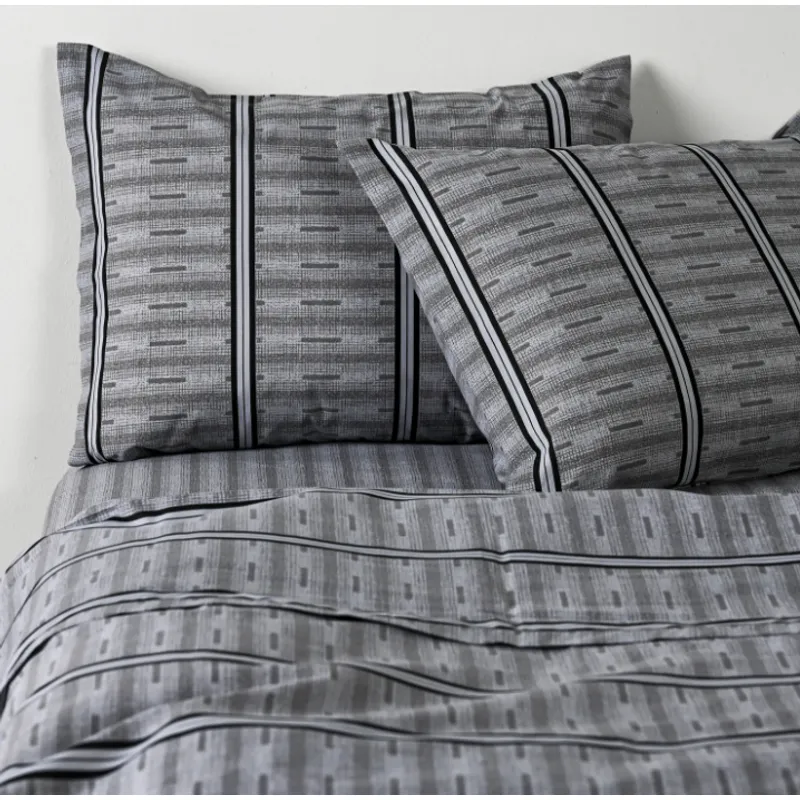 CANNON - Sabanas Cannon  AF 1 Plaza 144 Hilos Vias Gris