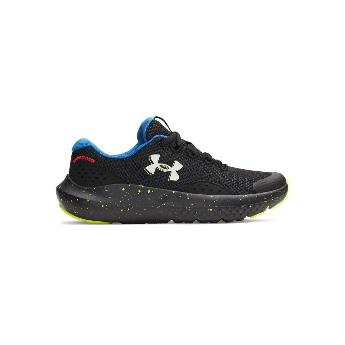 UNDER ARMOUR - Zapatilla Running Niño Surge 4 Negro UNDER ARMOUR