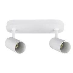BP ILUMINACION - Foco Sobrepuesto Arsis II XL 2 Luces Blanco Mate