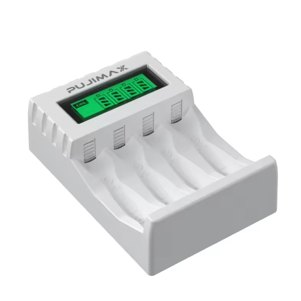 GENERICO - Cargador de Baterías recargables AA o AAA  Pantalla LCD - B