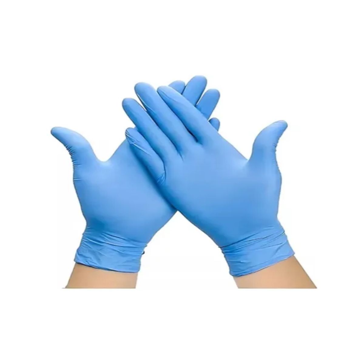 CLEANCARRIER - Guante Vinilo Azul CLEANCARRIER L Caja X 100 Unidades