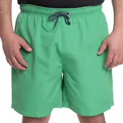 KOTTING - TRAJE DE BAÑO HOMBRE LISO PRETINA ELASTICADA CORDONES -