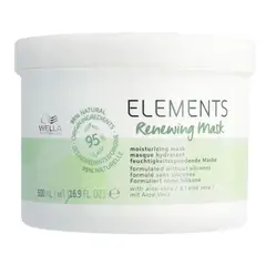 WELLA - Mascarilla Elements Renewing 500ml Antifrizz Suaviza Brillo