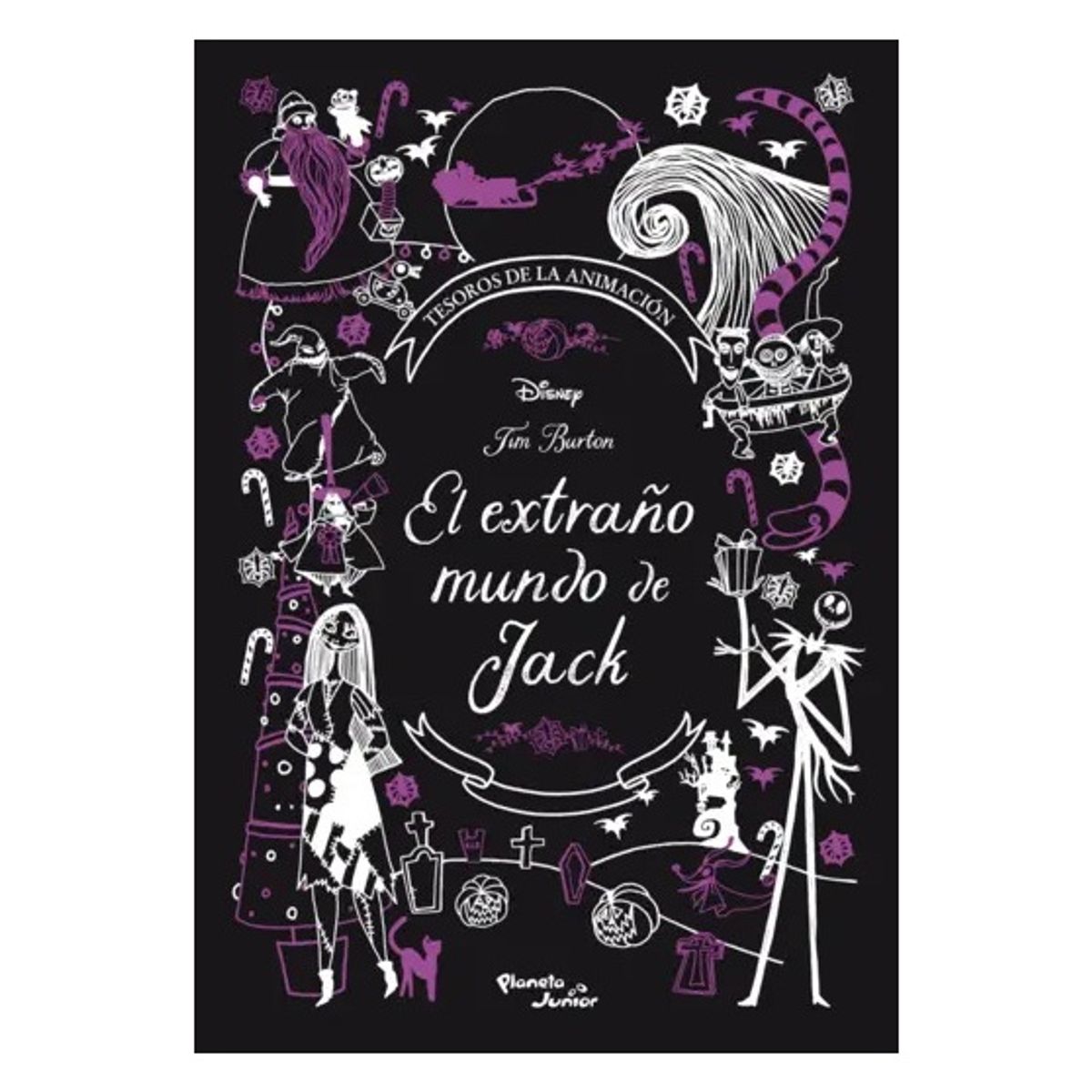 HITWAY MUSIC - TESOROS DE LA ANIMACIÓN EL EXTRAÑO MUNDO DE JACK TAPA DURA - DISNEY - LIBRO