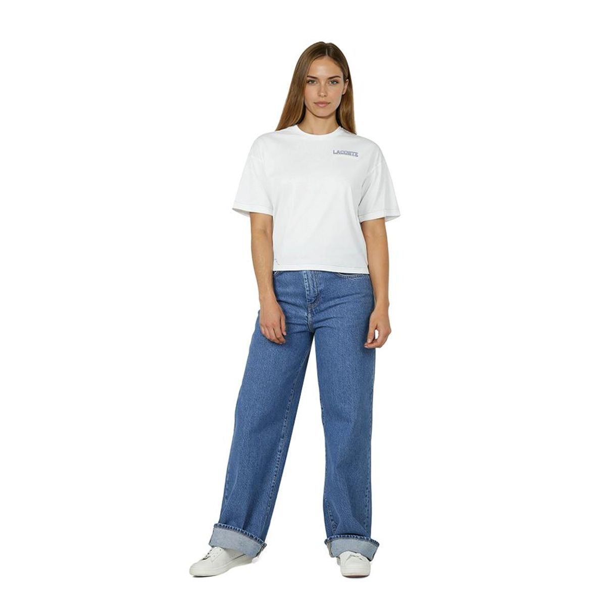 LACOSTE - Polera Algodón Mujer TF9286 Lacoste