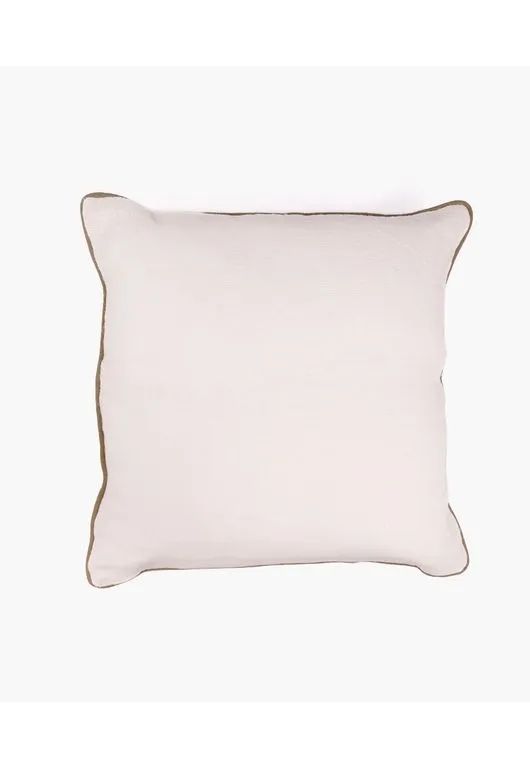 Funda Cojin Lino Basico 45 X 45 Cm Blanco
