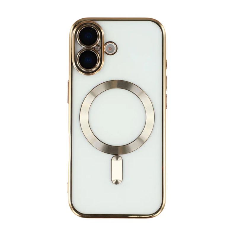 JOIGO - Carcasa Para iPhone 17 Air Bordes Compatible con Magsafe Dorado