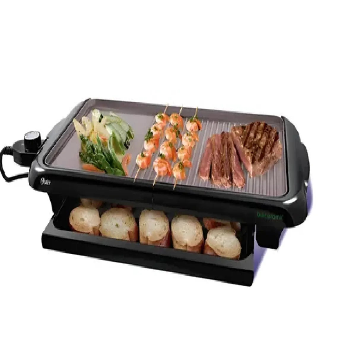 OSTER - Parrilla Electrica Oster Bioceramic Nuevo Asador Electrico