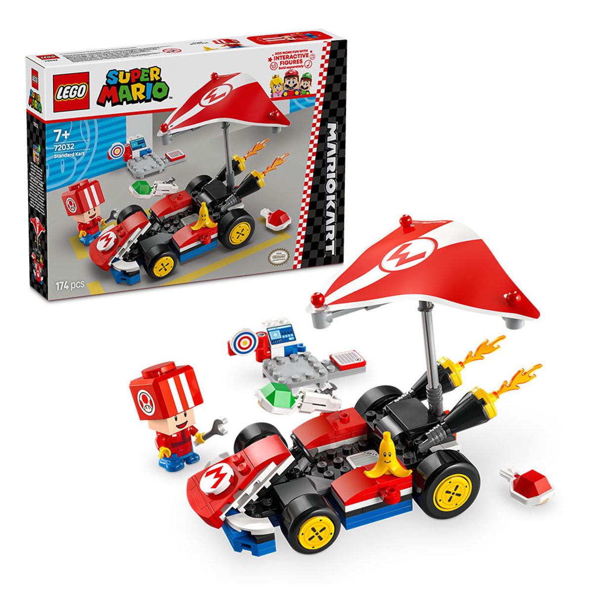 LEGO - LEGO Super Mario Kart: Kart estándar - 72032