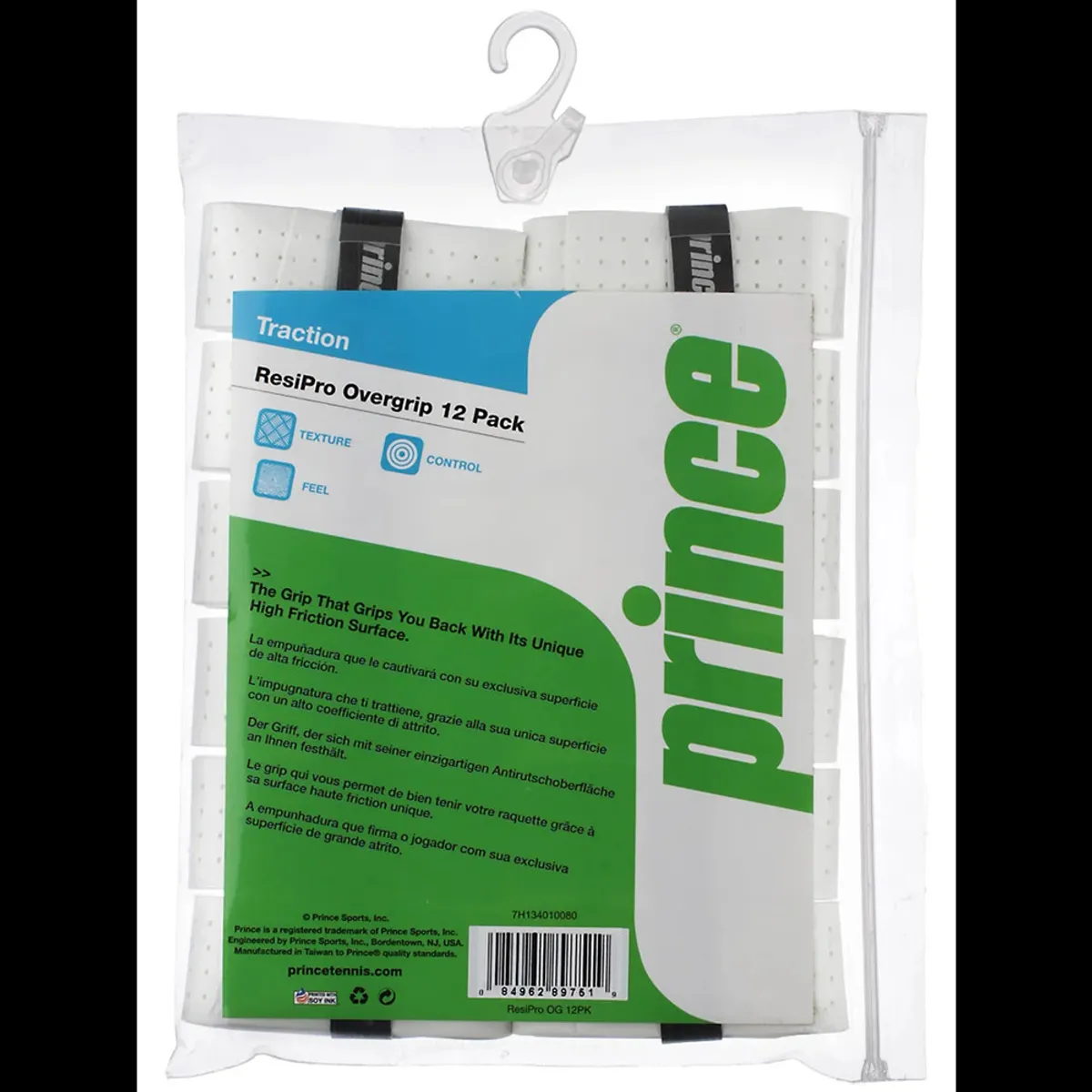PRINCE - Overgrip Prince Resipro Pack X12 Blanco Prince
