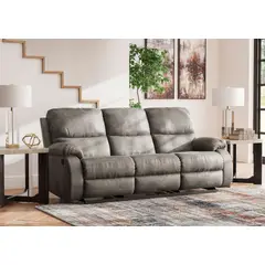 ASHLEY - Sofá reclinable 3 cuerpos Scranto