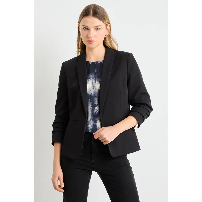 ASH - Blazer Mujer Negro Ash