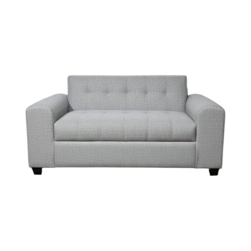 DISEÑOS VALESTRINI - SOFA TRES CUERPOS BRAZO REDONDO EN LINO