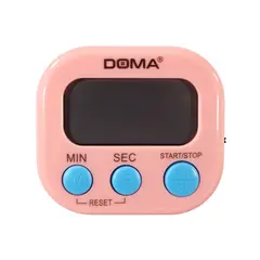 DOMA - Temporizador Digital Magnético Portátil Rosado - PS