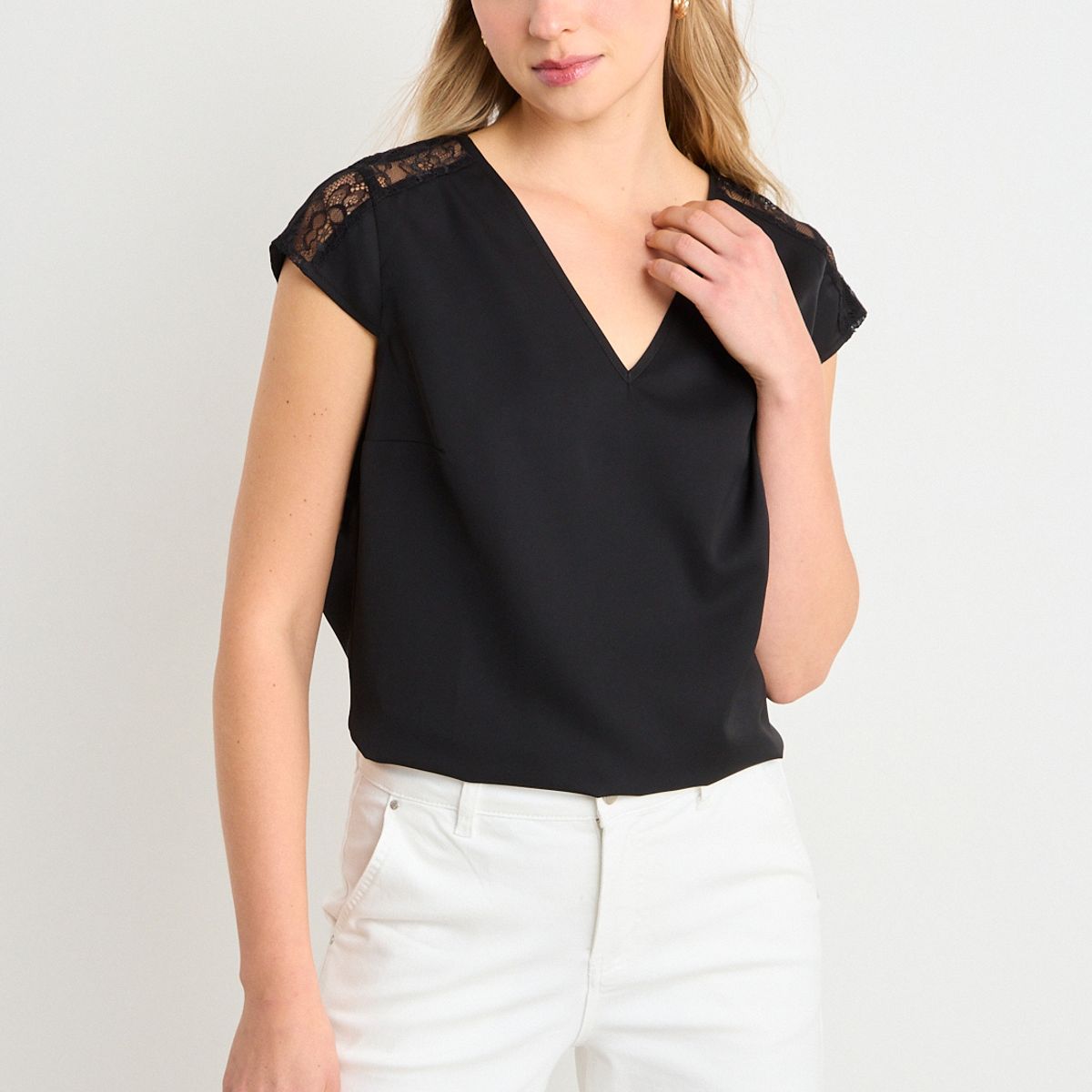 ASH - Blusas Mujer Negro Ash
