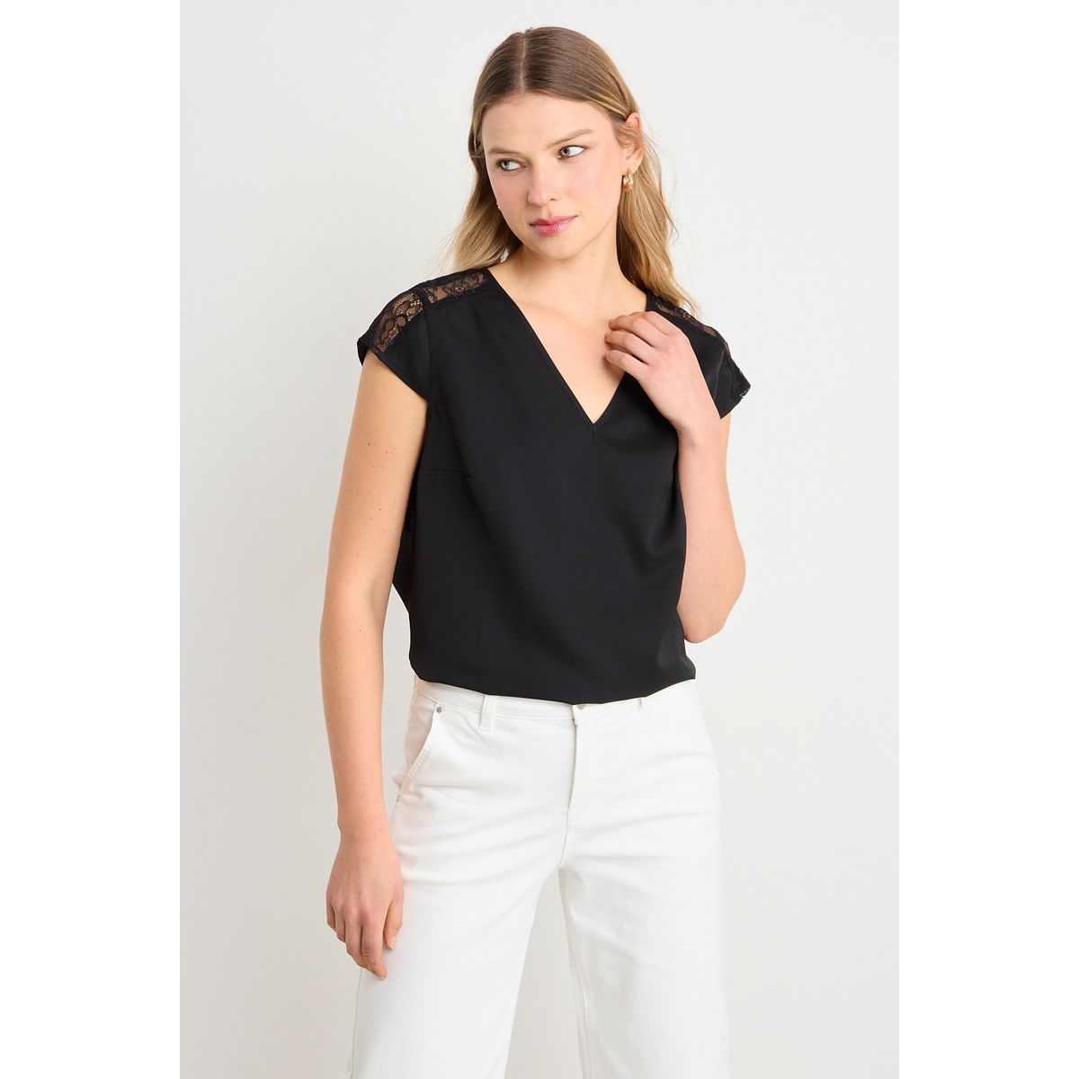 ASH - Blusas Mujer Negro Ash