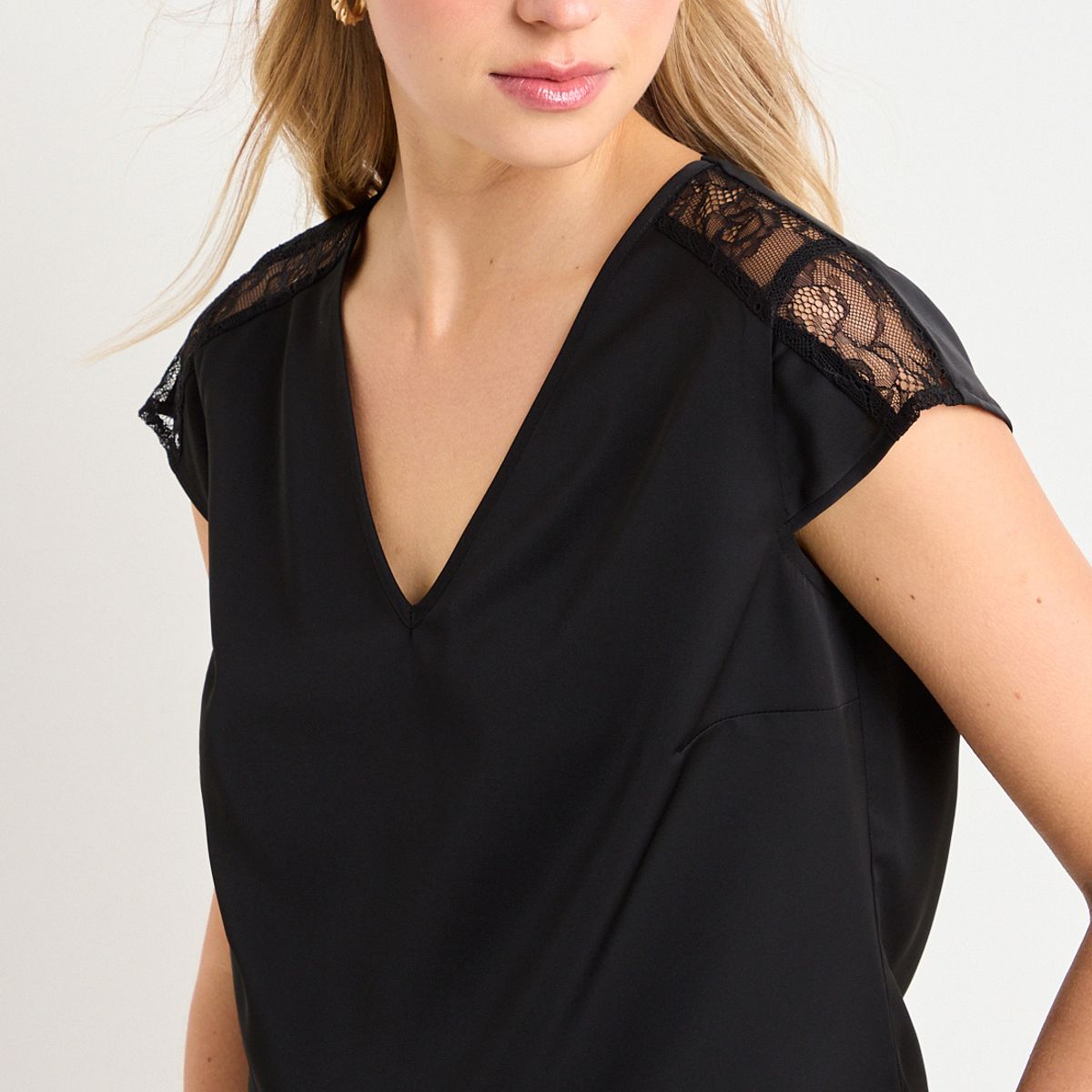 ASH - Blusas Mujer Negro Ash