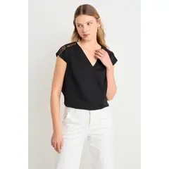 ASH - Blusas Mujer Negro